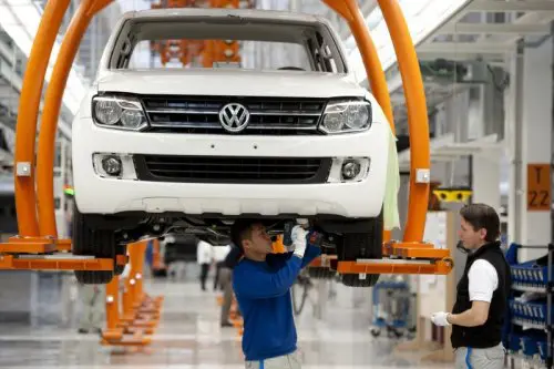 VW start productie Amarok in Hannover