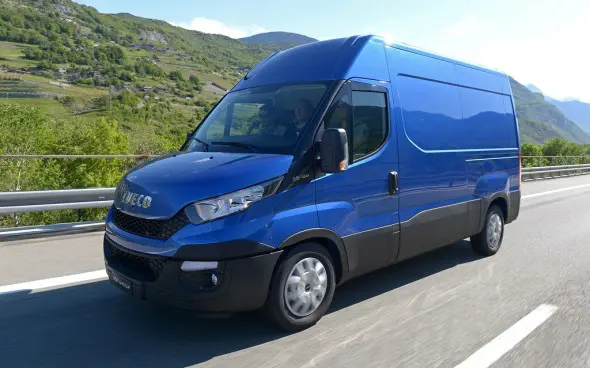 Iveco New Daily test drive Saint Vincent-Ivrea